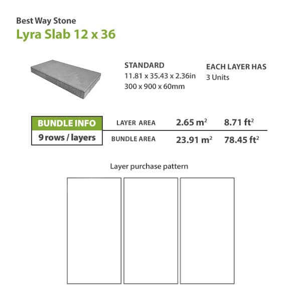 Best Way Stone Lyra Concrete Slab
